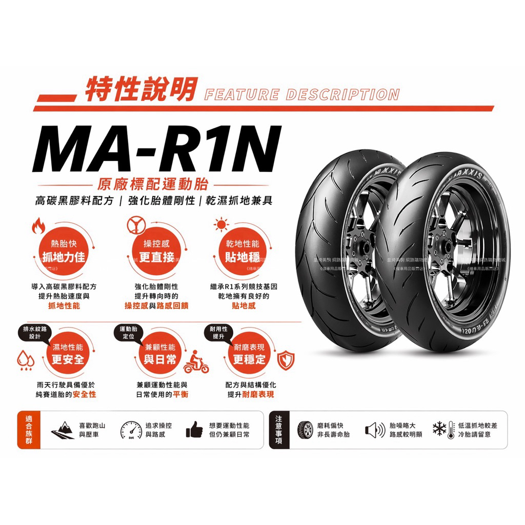 《專業施工》瑪吉斯 R1N 120/70-12 前輪 半熱熔運動胎 原廠標配胎 MAXXIS 台北萬華 皇琦美駒 | 蝦皮購物