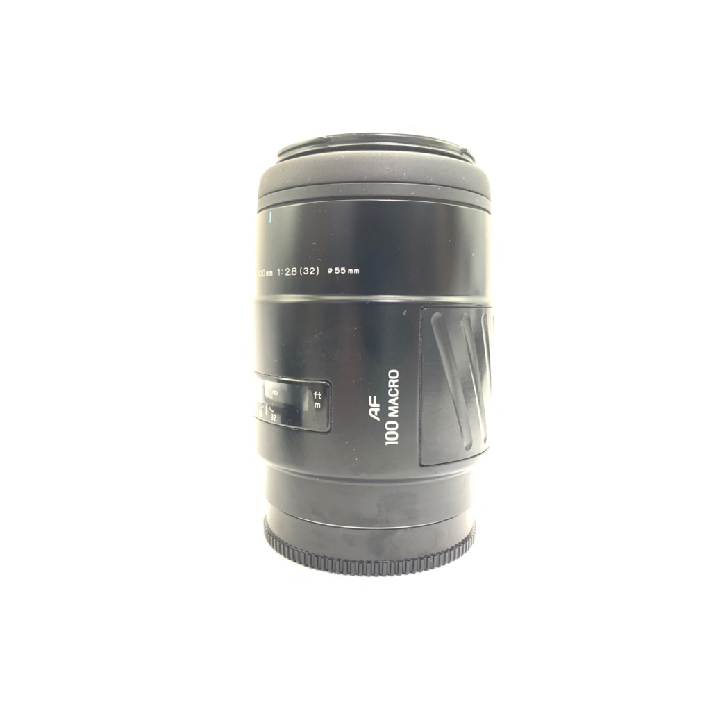 索尼SONY A用MINOLTA AF MACRO 100mm F2.8 微距鏡頭百微中古良品(三個