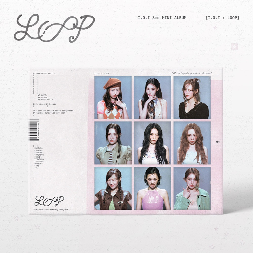微樂客💃現貨/通路特典I.O.I - 3RD MINI ALBUM [I.O.I : LOOP] 迷你三