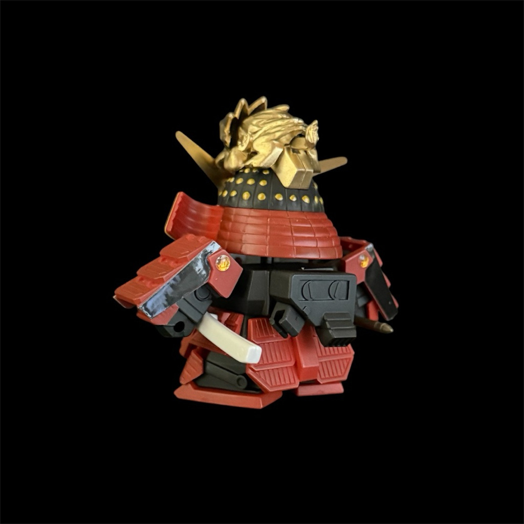 塗裝完成品）BANDAI 元祖SD鋼彈戰國傳R031 武者農丸頑馱無鋼彈發射獅頭