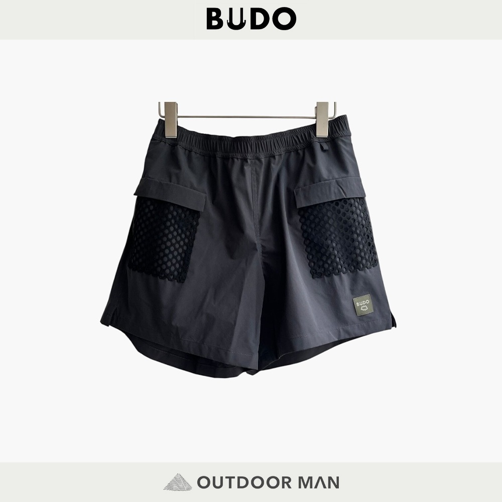 BUDO] AIR GRID-MESH SHORTS 中性越野跑褲灰| 蝦皮購物