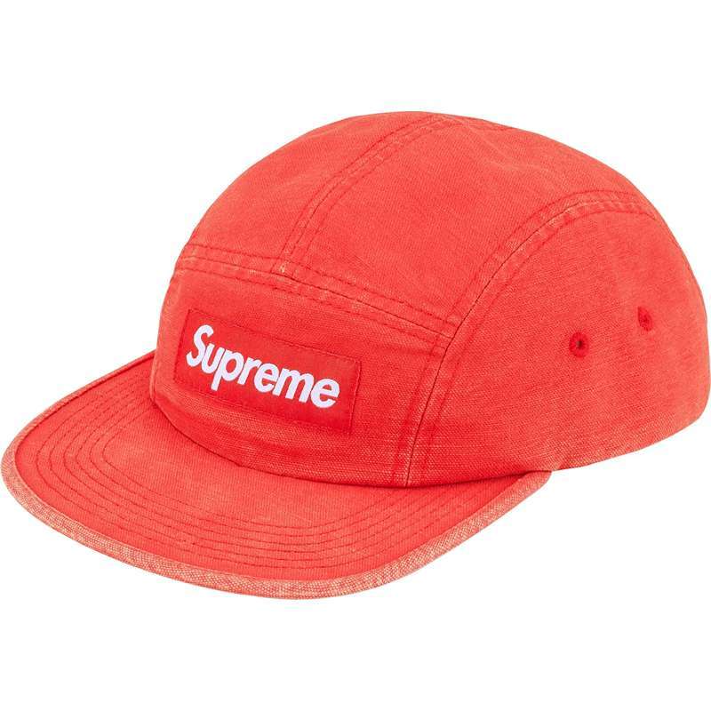 帽子 supreme 26ss Canvas Camp Cap SUPREME 26SS CANVAS CAMP CAP 五分割帽(水洗紅色) 化學原宿| 蝦皮購物