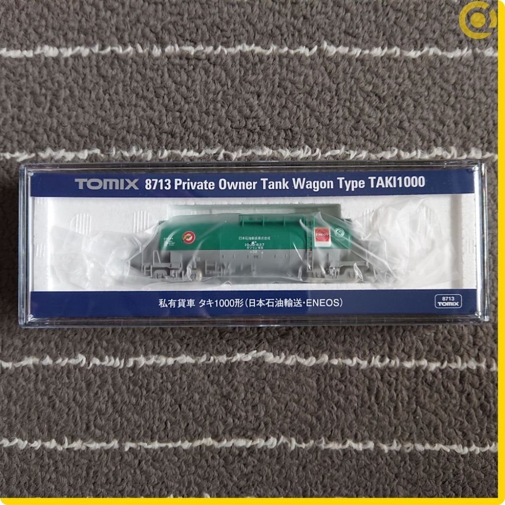 亞歐】TOMIX 8713 私有貨車TAKI1000形罐車(日本石油輸送．ENEOS)(1/150