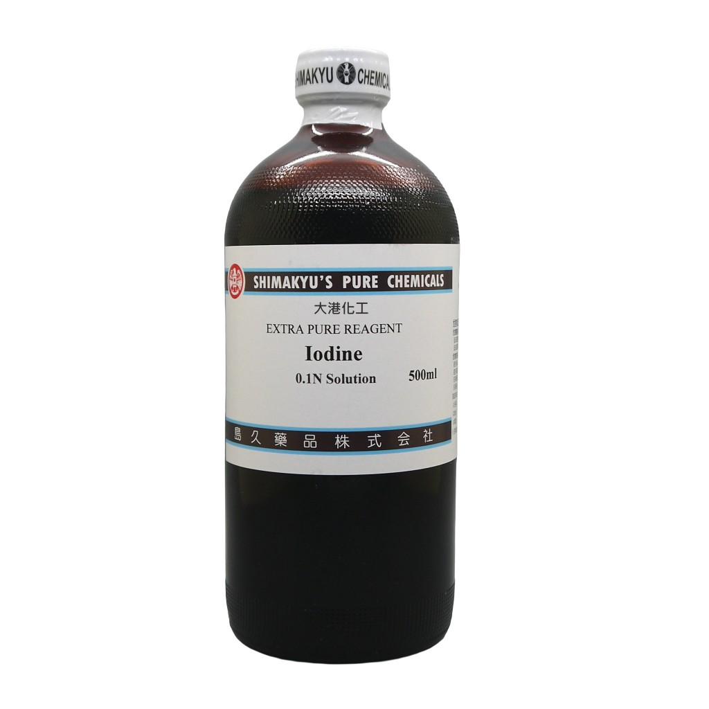 【大港化工】碘液 試藥 100ml 500ml - 碘溶液 試藥一級 試藥級 0.1N | 蝦皮購物