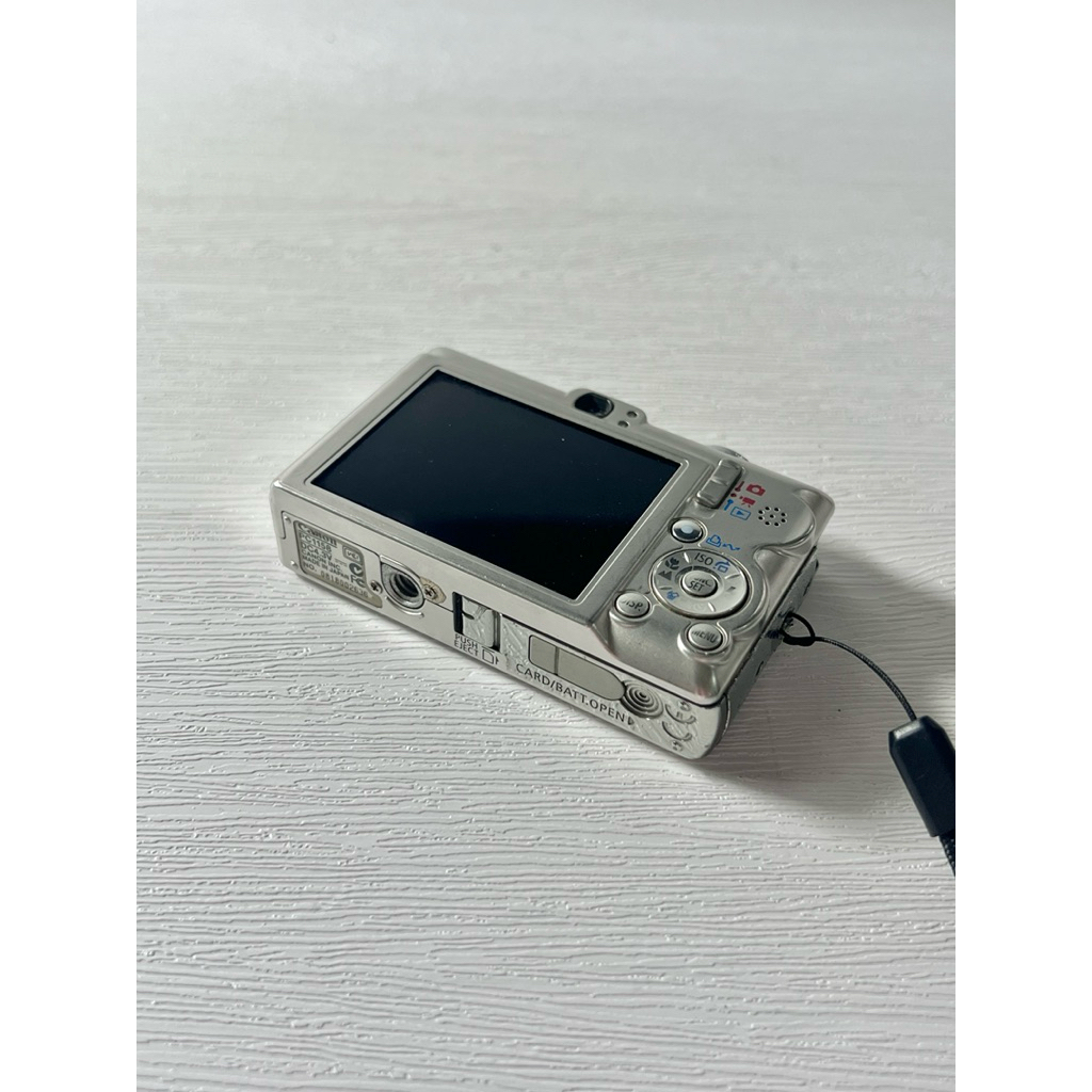 Canon IXY DIGITAL 60 ( IXUS 55)復古CCD輕巧卡片相機銀| 蝦皮購物