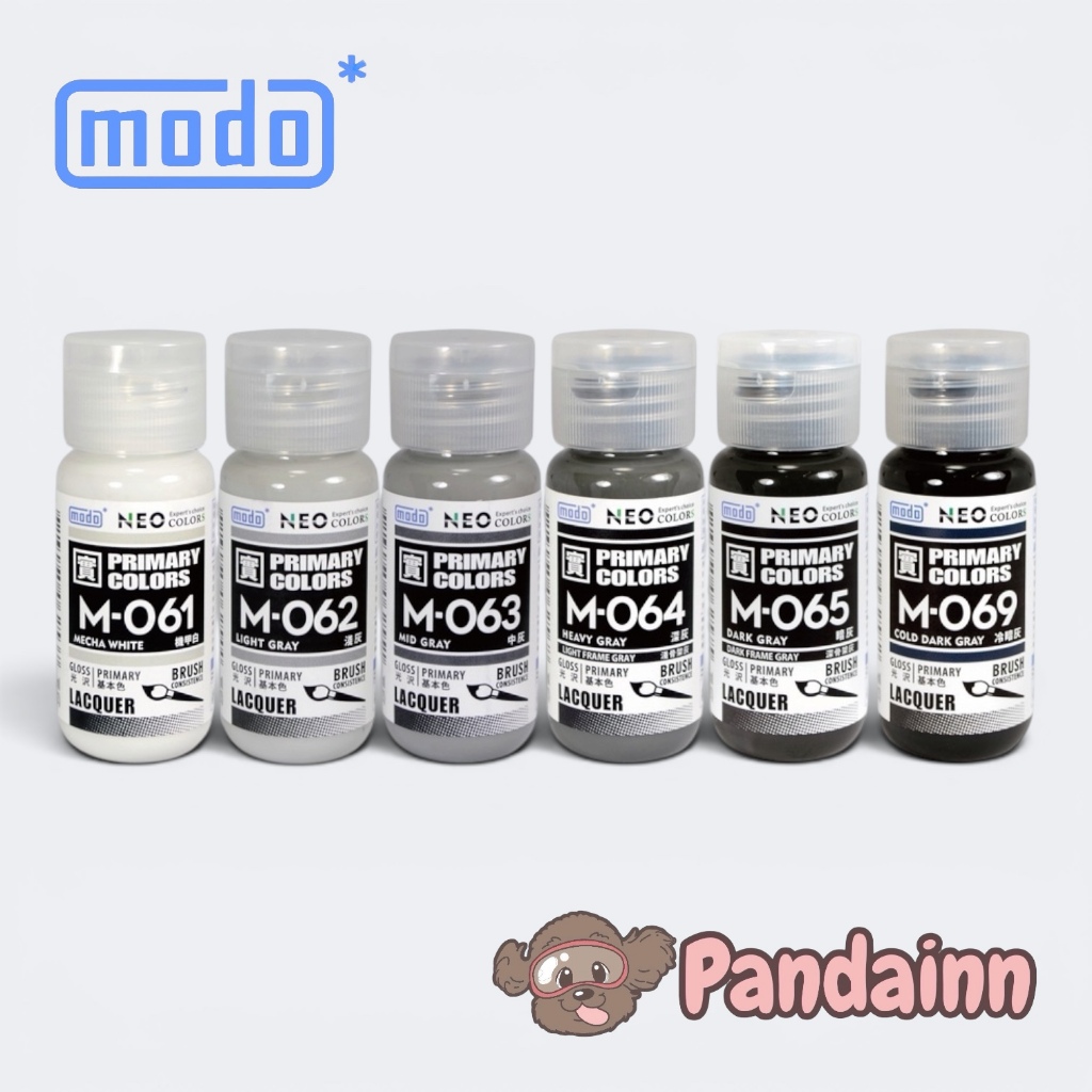 (Pandainn) 摩多 modo 灰階系列 M061 M062 M063 M064 M065 M069 模型漆 | 蝦皮購物