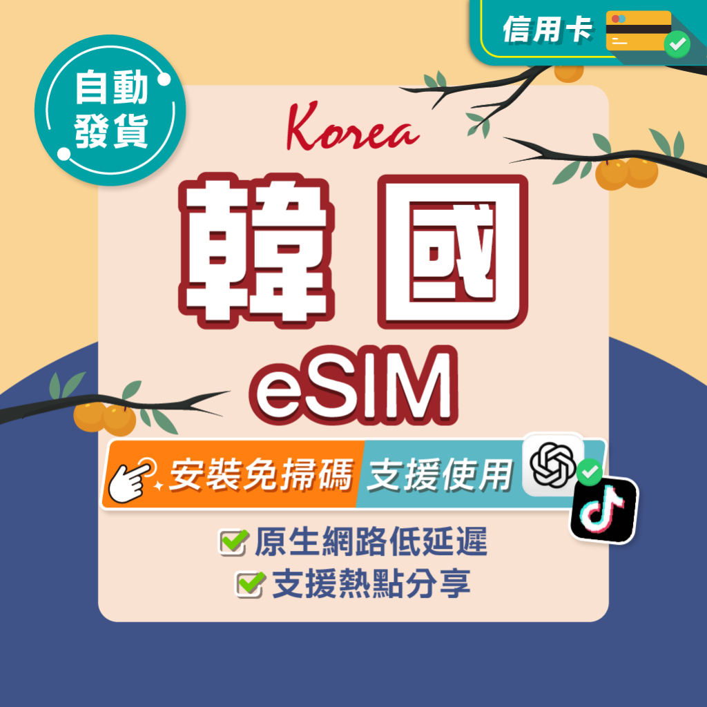 環亞電訊 韓國eSIM