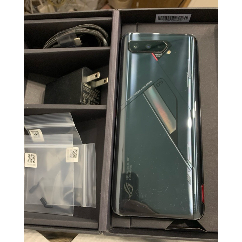 ASUS ROG Phone 5S 18G/512G 黑 華碩電競手機 6.78吋 原廠盒裝 | 蝦皮購物