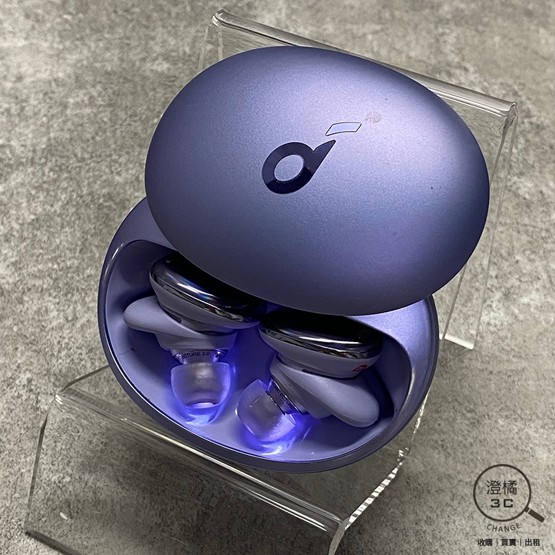 澄橘』Anker Soundcore Liberty 3 Pro 藍芽耳機薄暮紫《二手3C》A82778