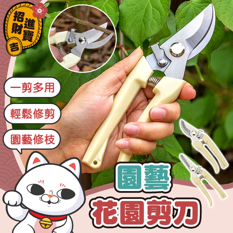 [一剪多用] 不鏽鋼 園藝剪刀 花藝剪刀 花園園藝剪 修枝剪刀 粗枝剪刀 園藝剪 | 蝦皮購物