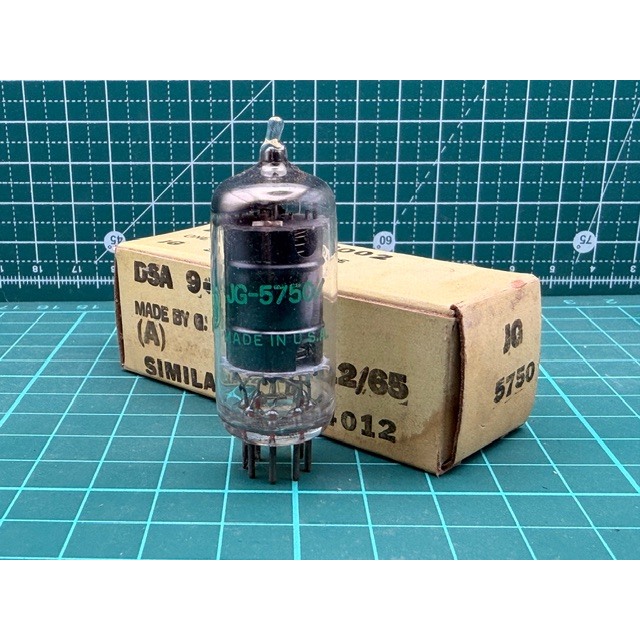 管家】GE 5750 (=中6A2 = 美6BE6 = 歐EK90) 全新庫存美製軍規真空管