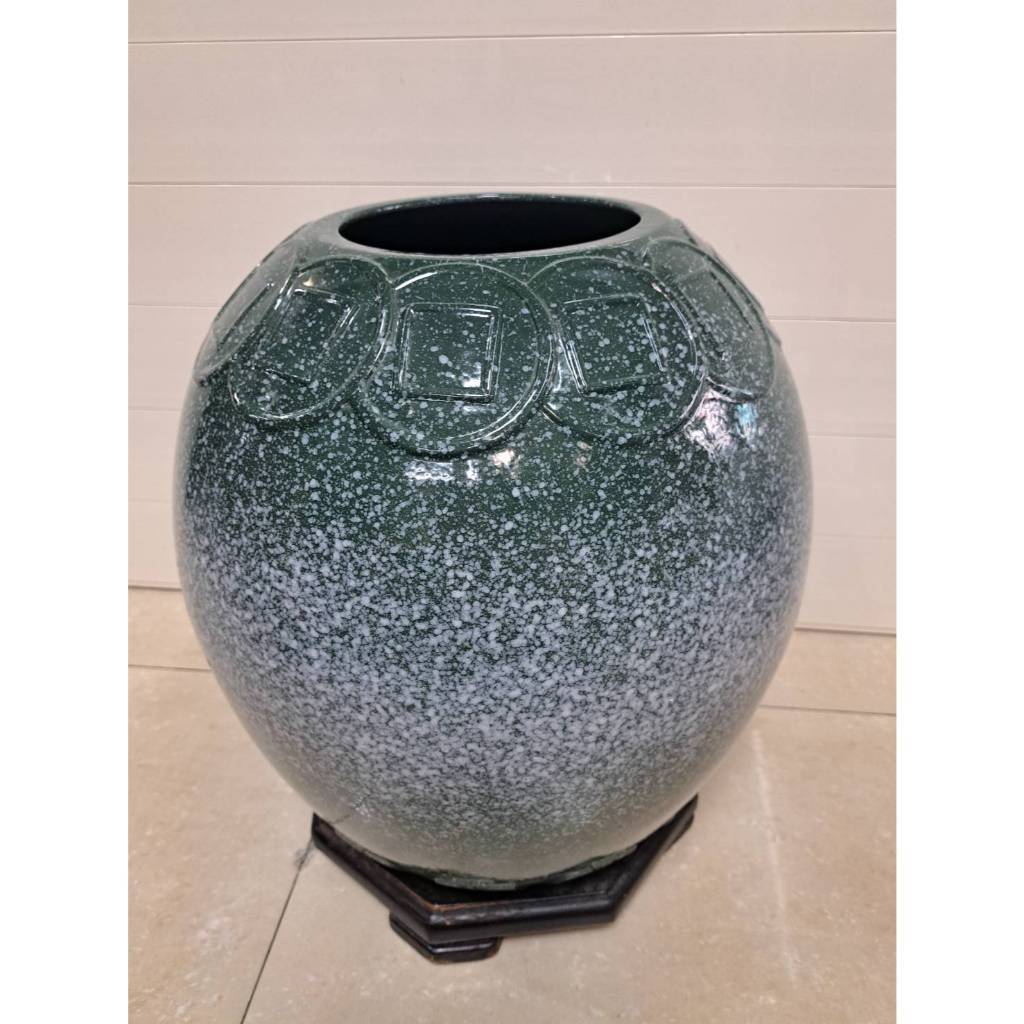 時代 木米 漢詩文 宝瓶 w約11㎝ 東S8-0430☆2F 時代 木米 漢詩文 宝瓶