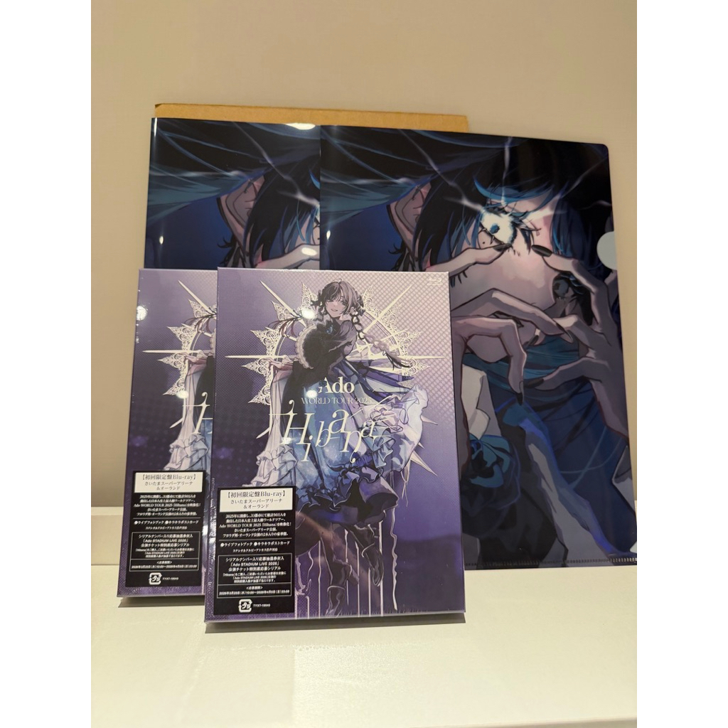 正版代購】Ado WORLD TOUR 2025《Hibana》藍光DVD 初回限定盤通常盤