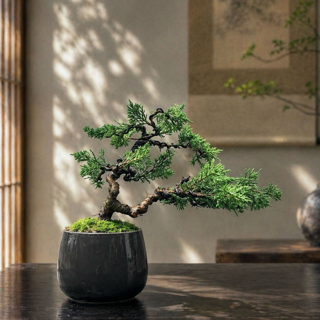 野趣小品盆栽》宮阪系魚川真柏148．日本🇯🇵真柏．松柏盆景| 蝦皮購物
