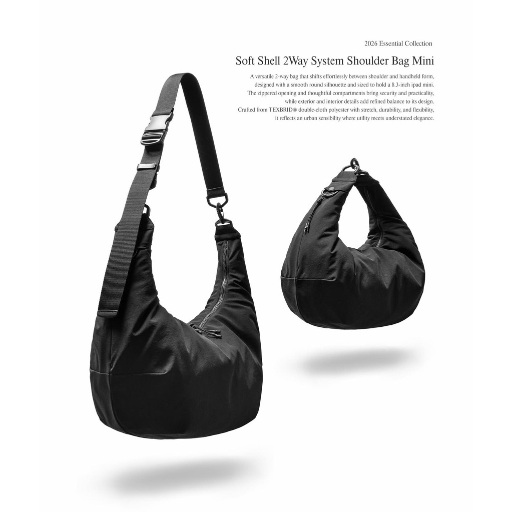 CLESSTE SOFT SHELL 2WAY SYSTEM SHOULDER BAG MINI🇯🇵日本製| 蝦皮購物