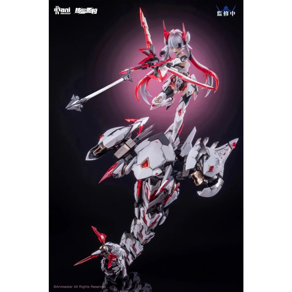 大漫匠Animester 1/12 核金重構紫微星白白蛇機娘組裝可動模型| 蝦皮購物