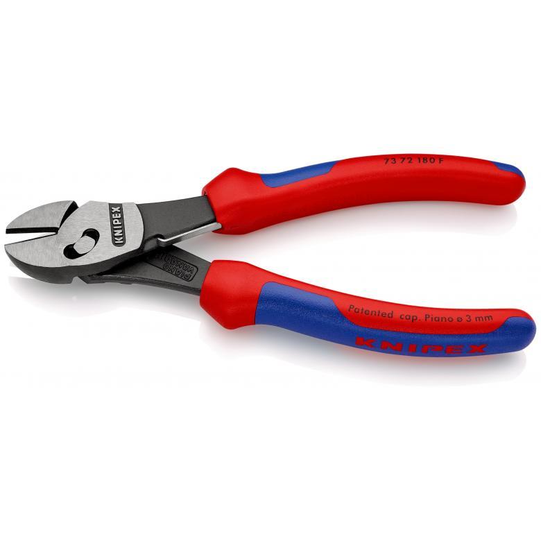 美德工具】特價Knipex 73 72 180 F TwinForce雙鉸接斜口鉗(自動復位