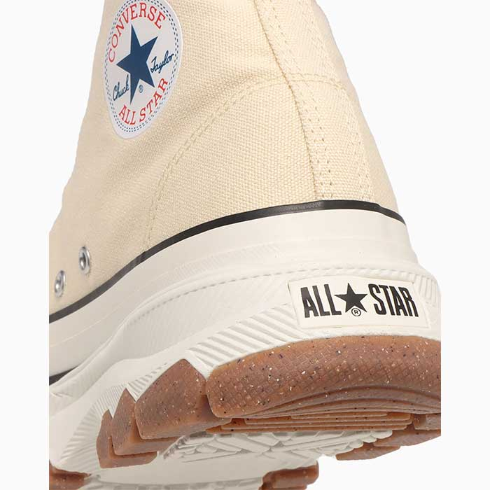 CHII】日本限定Converse ALL STAR Ⓡ TREKWAVE HI 高筒鋸齒厚底奶油焦