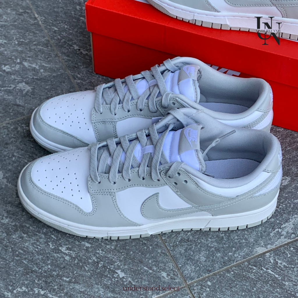 UN 台南現貨▸ NIKE DUNK LOW GREY FOG 灰白白灰灰色男鞋DD1391-103