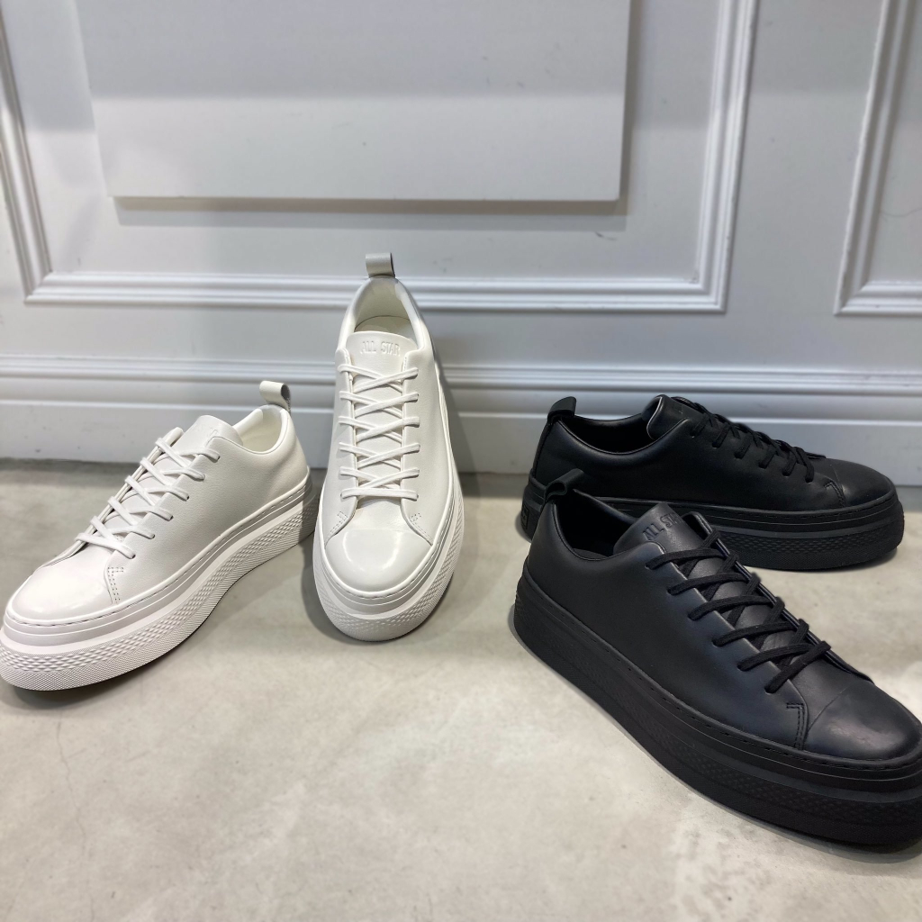 CHII】日本限定Converse ALL STAR COUPE BATEAU OX 皮革黑色| 蝦皮購物