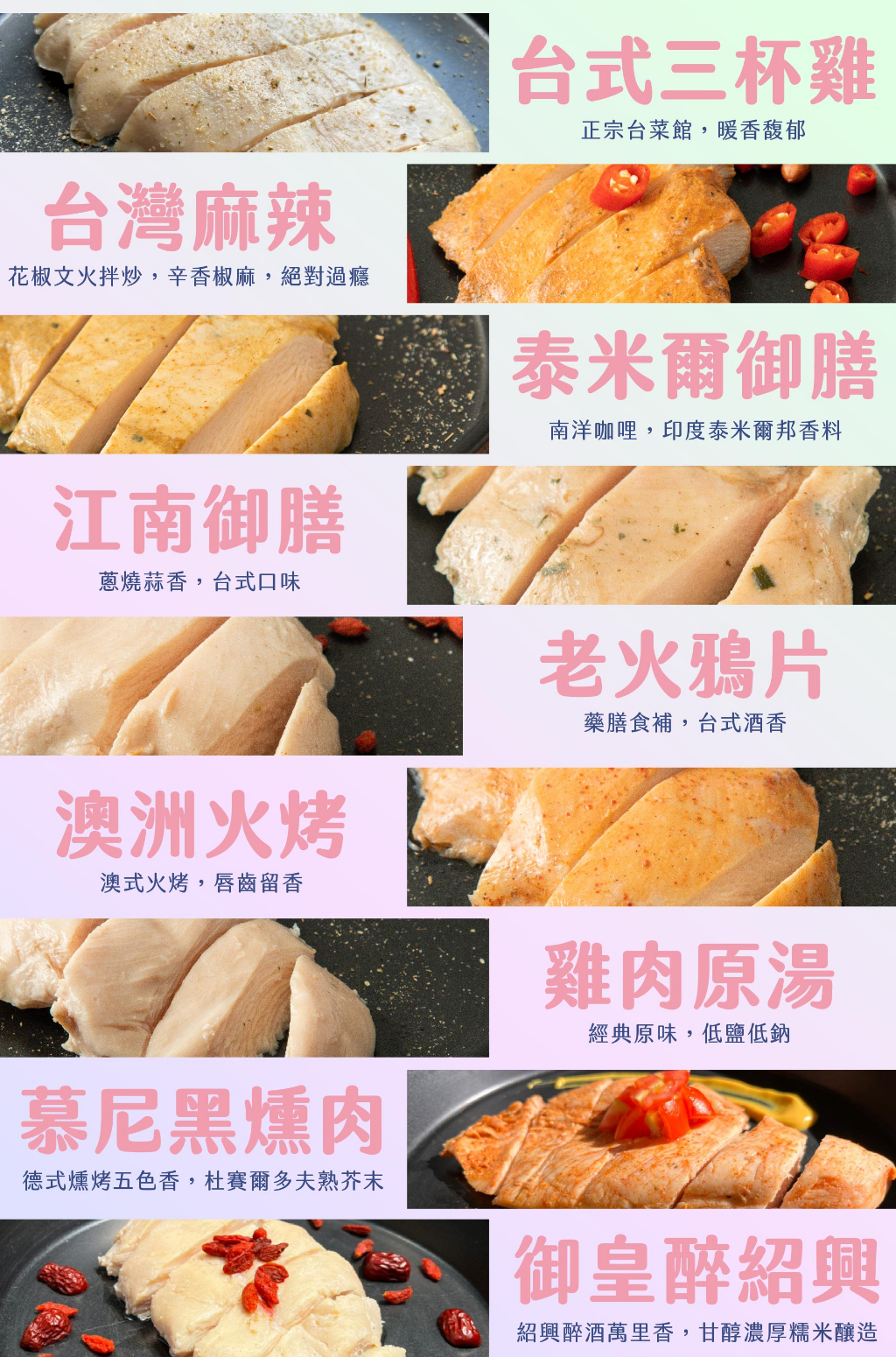 【原來是洋蔥】雞胸肉 | 今日下單明日出貨！舒肥高蛋白一站式購足(180g/100g)(口味1) | 熱銷第一，健人首推