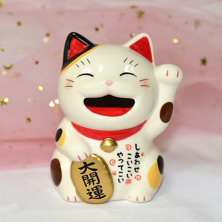 吉祥幸福 陶器製容器 ググッズ