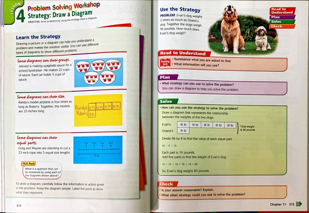 【美國四年級二手教科書】HSP Math: Student Edition Grade 4 (-_T1230-) | 蝦皮購物