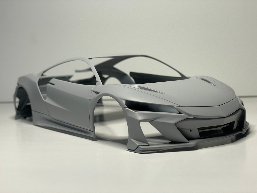 【傑作坊】ZoomOn Z134 1/24 Honda NSX Type S 2022 樹脂套件 | 蝦皮購物