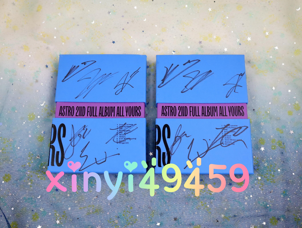 ASTRO All YOURS Mwave 直筆サイン入りアルバム US ASTRO - ALL YOURS