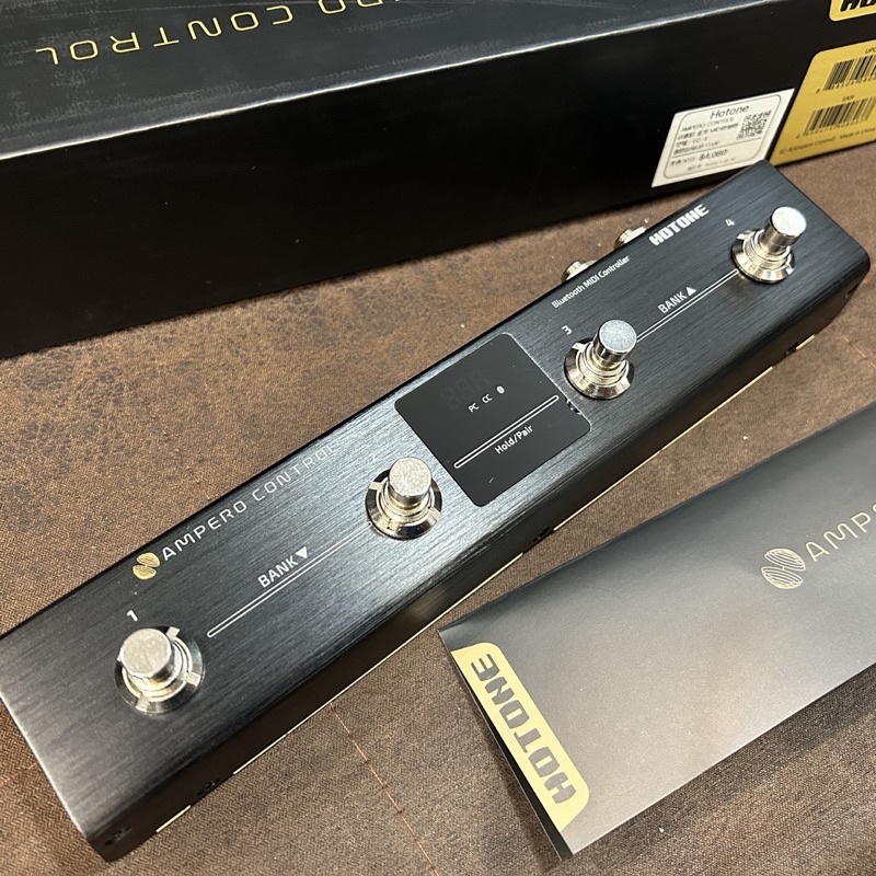 【搖滾玩家樂器】全新公司貨免運 Hotone EC-4 Ampero Control 控制器 藍牙MIDI控制器 | 蝦皮購物
