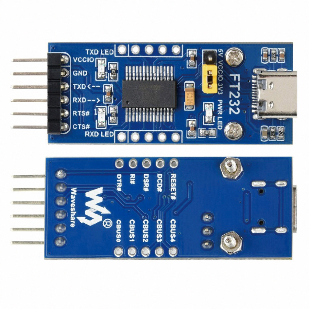 【樂意創客官方店】原廠晶片 FTDI FT232RL USB UART 模組 USB TTL 5/3.3v切換 6腳接口 | 蝦皮購物