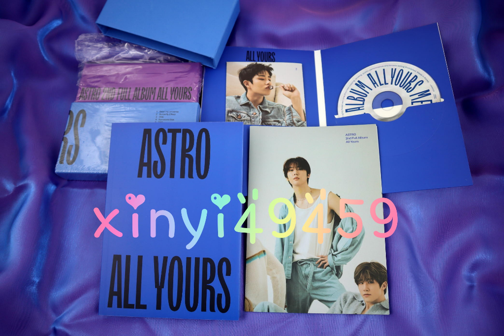 ASTRO All YOURS Mwave 直筆サイン入りアルバム US ASTRO Moonbin All yours CD Mwave Signature Autograph KPOP k