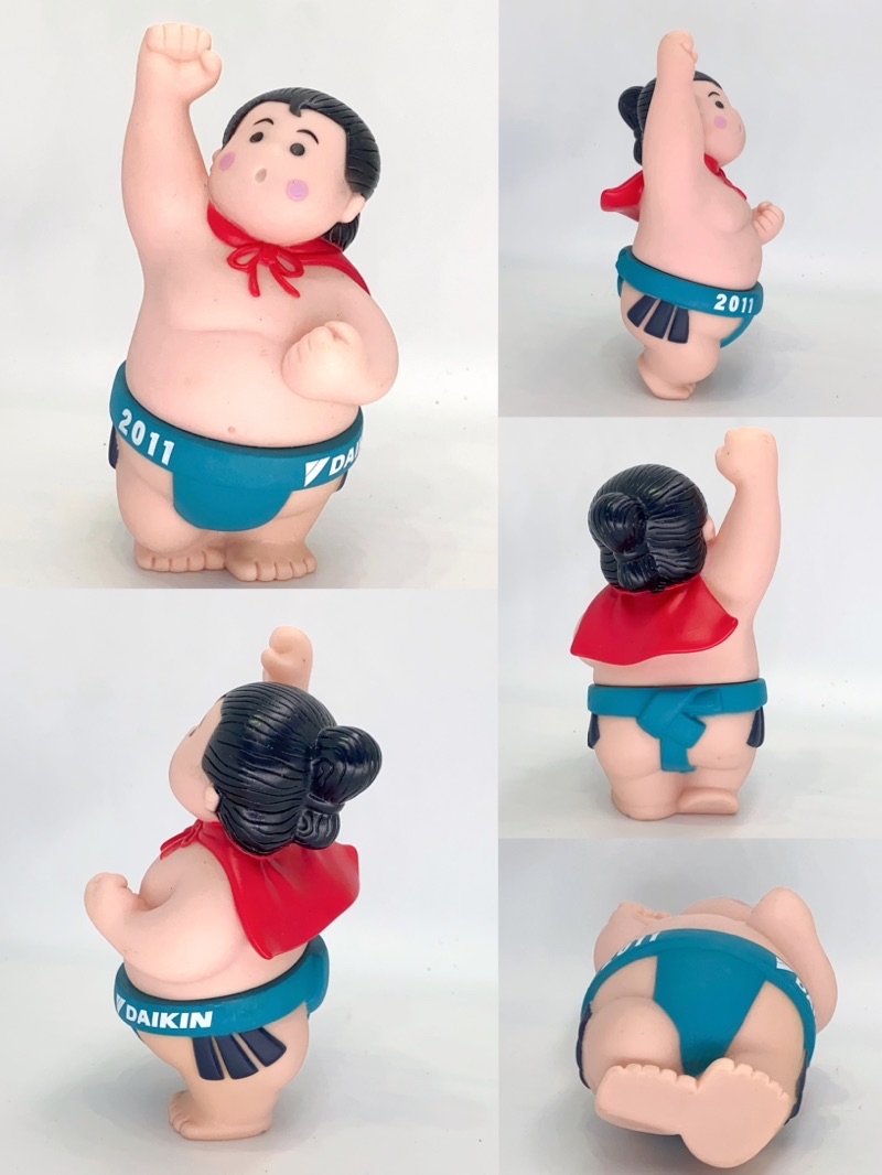 DAIKIN　ダイキン　2011　フィギュア　ノベルティ　大金寶寶　相撲 DAIKIN ダイキン 2011 フィギュア ノベルティ 大金寶寶 相撲 DAIKIN