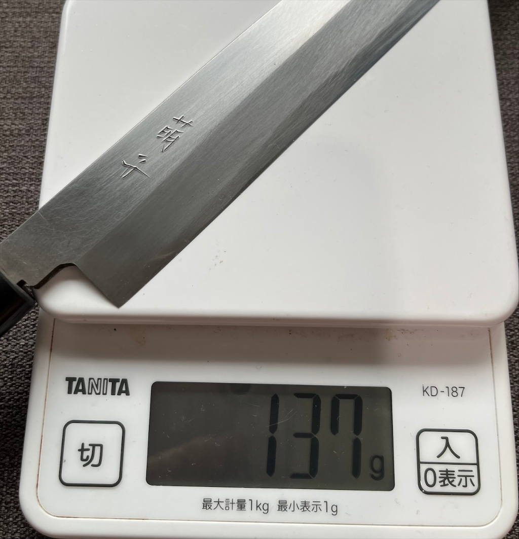 又見日本廚刀)水牛角登錄萌子京都源金吉八木240柳刃附木刀套包丁碳素高碳鋼日本鋼本霞手工鍛造翻修二手新品生魚片刺身菜刀| 又見日本廚刀)水牛角登錄萌子京都源金吉八木240柳刃附木刀套包丁碳素高碳鋼日本鋼本霞手工鍛造翻修二手新品生魚片刺身菜刀|