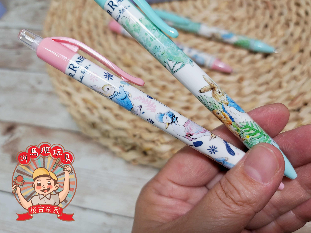 河馬班玩具-文具系列-peter rabbit彼得兔(經典系)自動中油筆 | 蝦皮購物