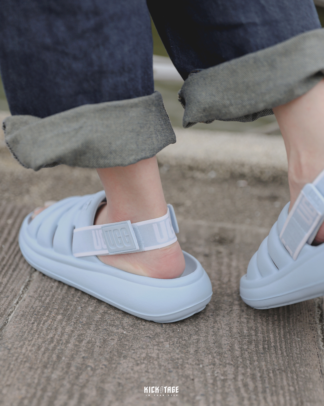 UGG W Sport Yeah Slide 五色 厚底 增高 防水 可拆織帶 涼鞋 拖鞋 女鞋【UG1126811】 | 蝦皮購物