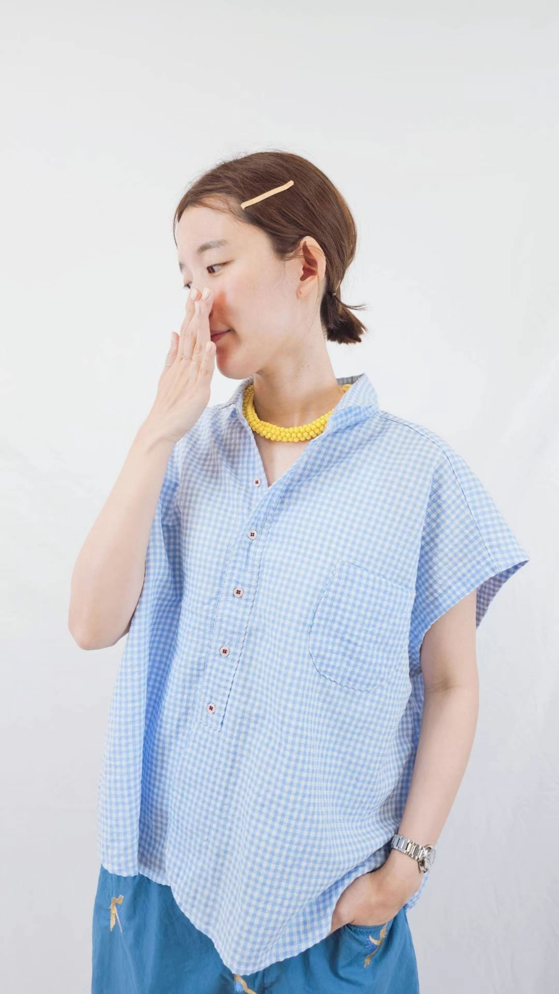 ★ 現貨★ 韓國代購 4n5 日系 夏日必備 經典 格紋 上衣 襯衫 正韓服飾 4N5 | 蝦皮購物