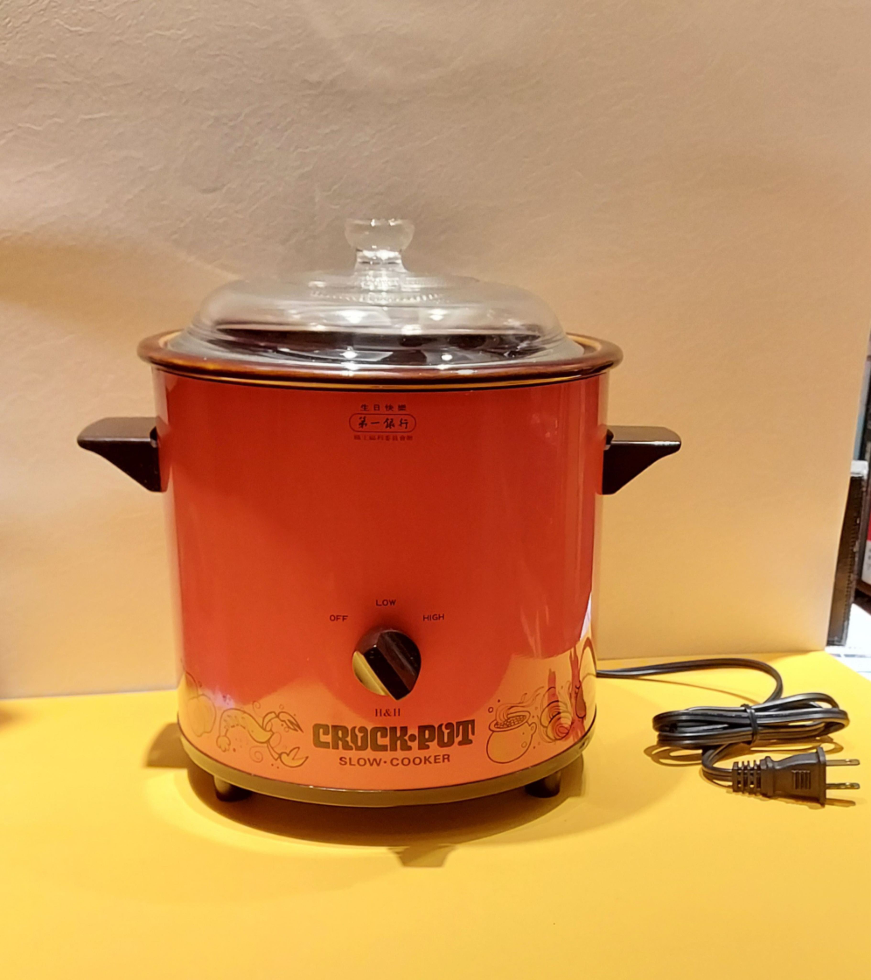 ▼出清特賣▼Crock Pot/Slow Cooker陶瓷慢燉鍋 保溫鍋養生燉鍋 全新包裝老舊