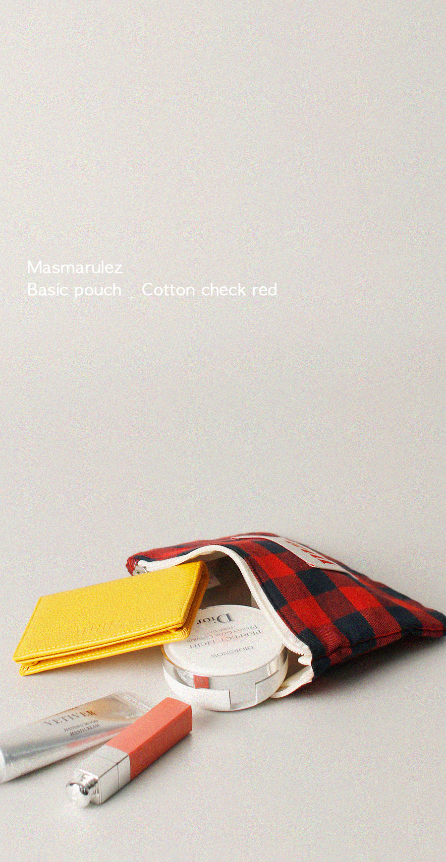 Masmarulez台灣總代』 原廠公司貨＊ Basic pouch/達菲小包/包包/手提包/可愛小包/方格系列 | 蝦皮購物