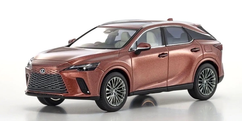 Lexus RX模型多色2023 Kyosho京商1/43 RX450h+ RX500h F-sport rx