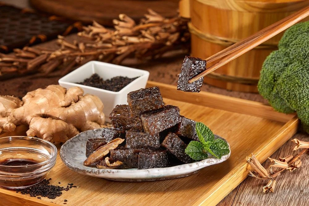 【淨味香素食】中港興-麻油米Q糕 麻辣米Q糕(純素)微波即食品 全素食可用『冷凍配送』 | 蝦皮購物