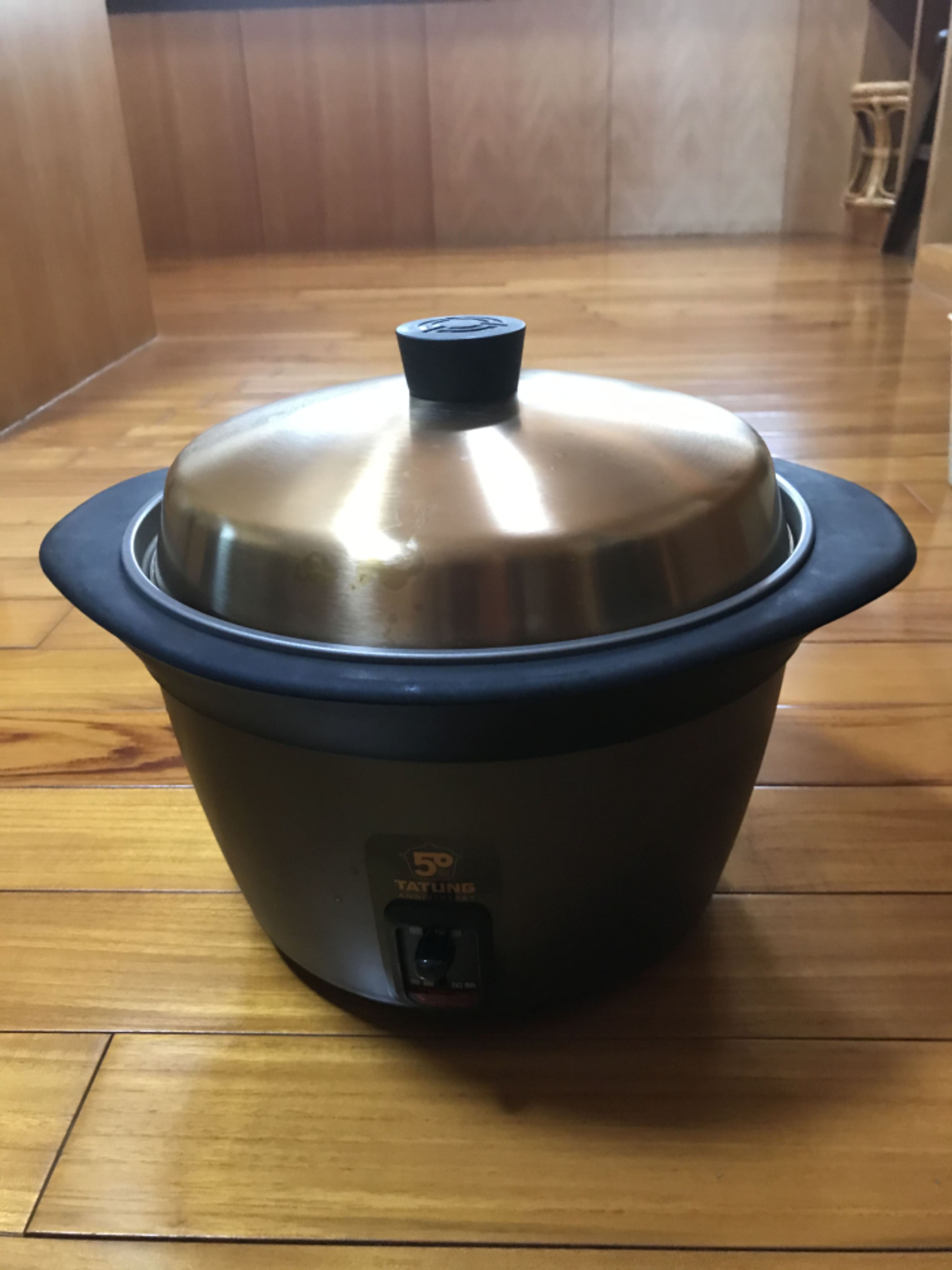 大同電鍋50周年紀念水晶電鍋紙鎮（ペーパーウェイト） 大同電鍋50周年紀念水晶電鍋紙鎮ペーパーウェイト 大同電鍋