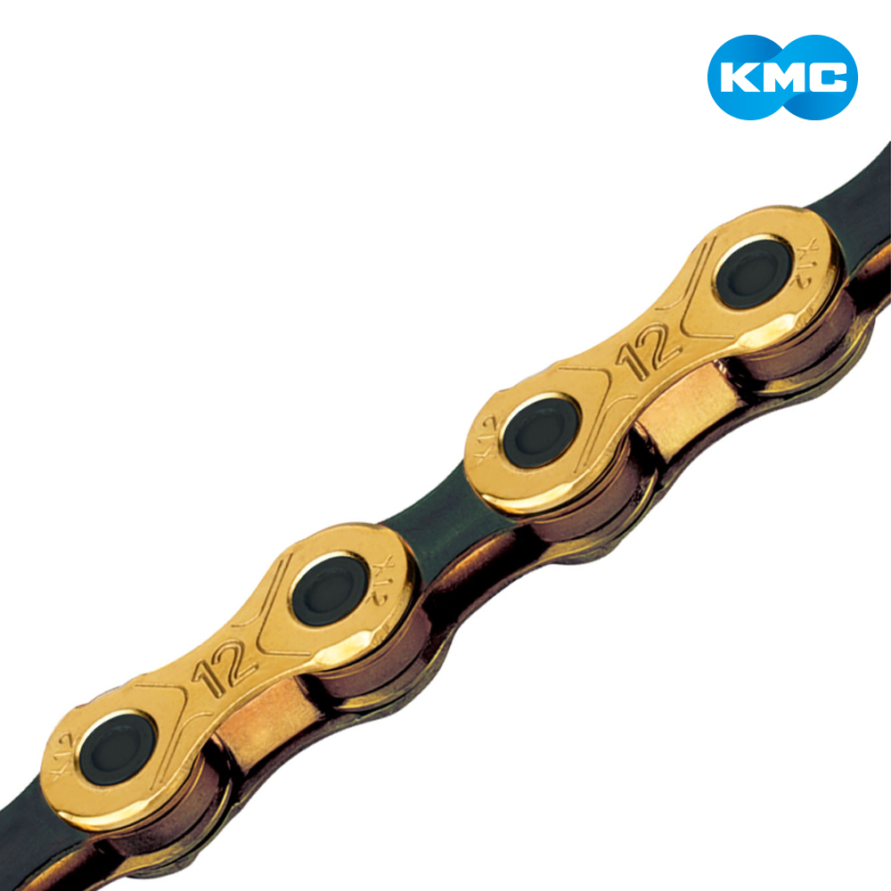【單車森林】KMC X12-TIBK 12速-金黑鍊條 | 蝦皮購物