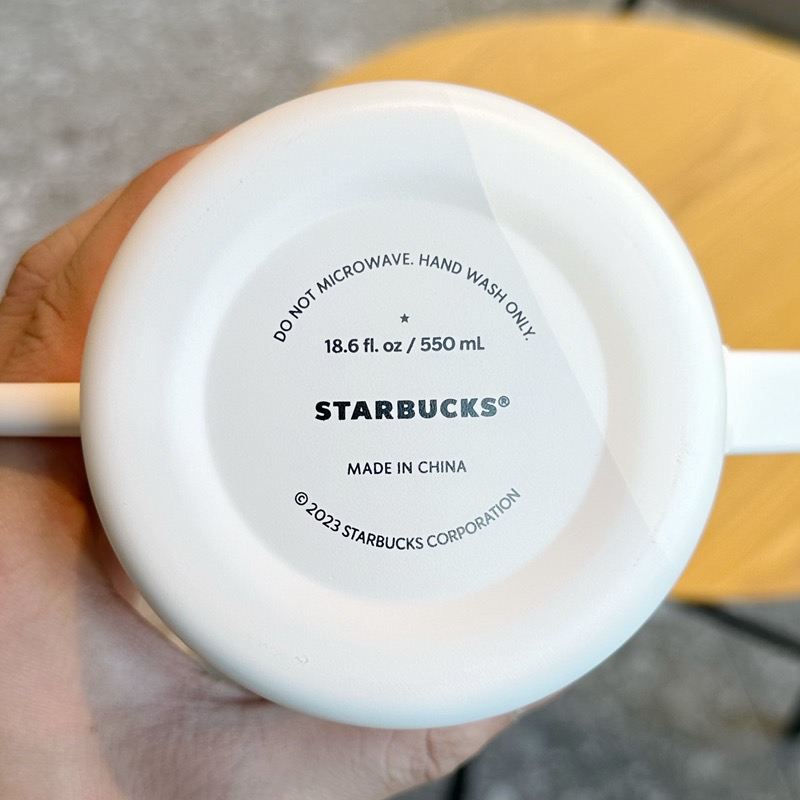 Starbucks官方正品！星巴克杯子2023白色鈴蘭花系列鈴蘭手沖壺套裝177ml