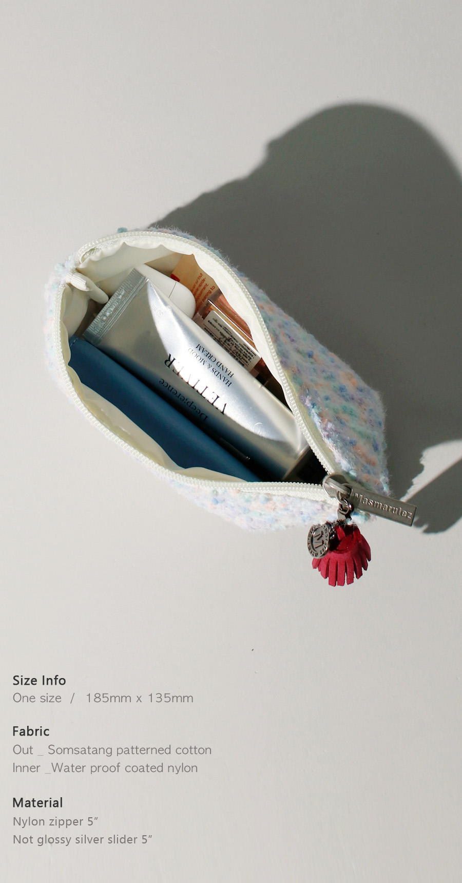 Masmarulez台灣總代』 原廠公司貨＊ Basic pouch/達菲小包/包包/手提包/可愛小包/彩色棉花糖 | 蝦皮購物