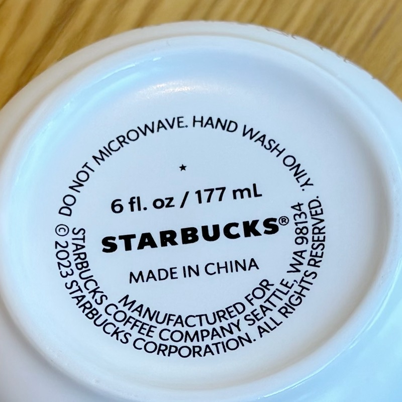 Starbucks官方正品！星巴克杯子2023白色鈴蘭花系列鈴蘭手沖壺套裝177ml