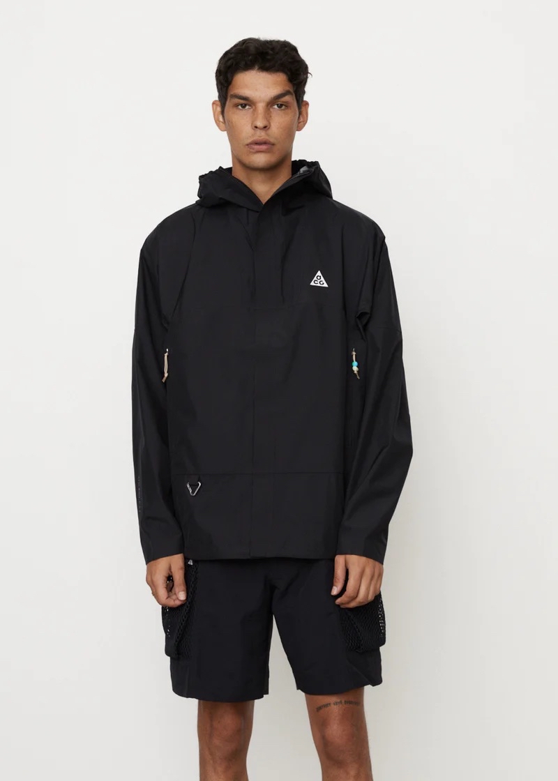 Nike ACG Storm-Fit Cascade Rain Jacket 全黑色風衣外套現貨| 蝦皮購物