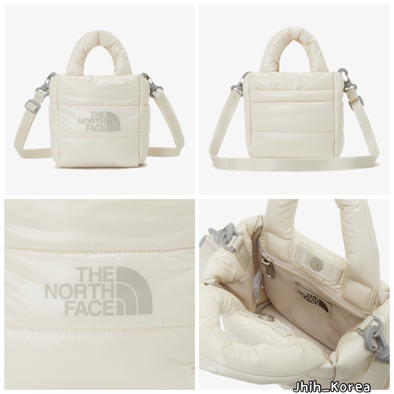 📌 現貨韓國代購The North Face 北臉PLUMPY TOTE BAG 羽絨側背包小方包 