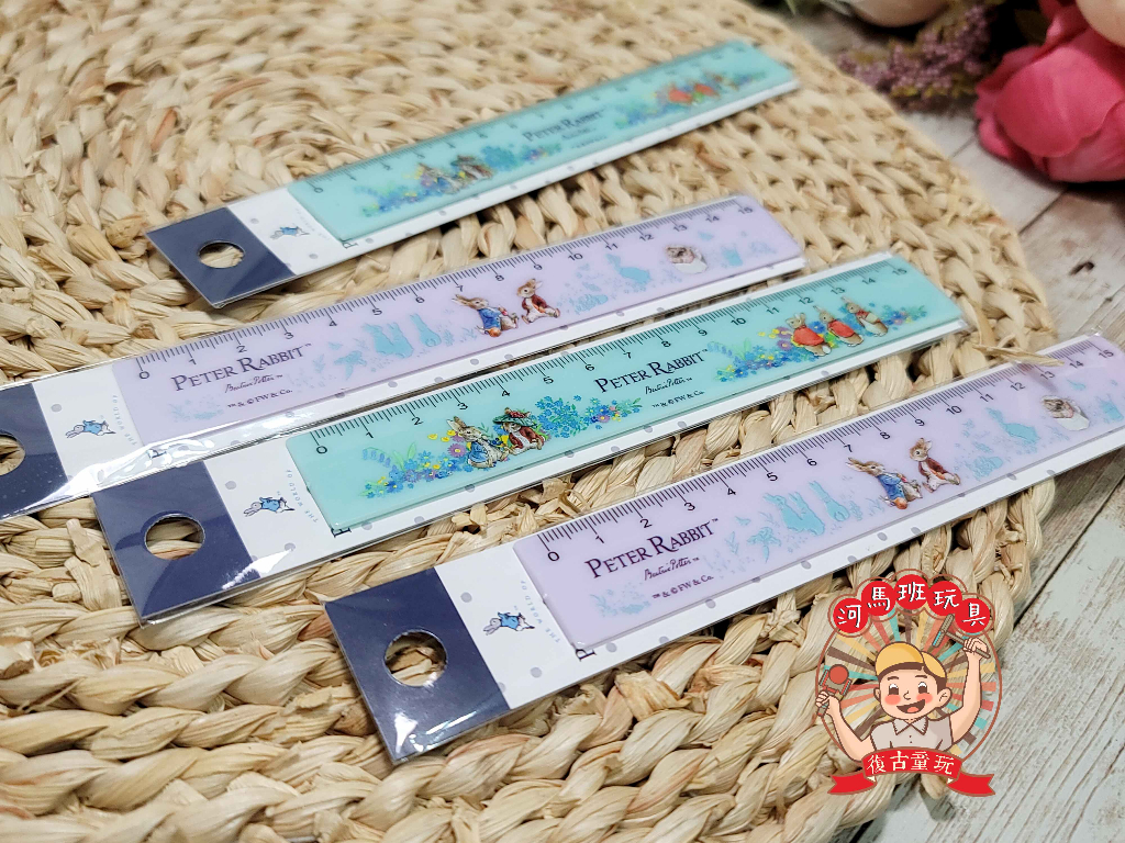 河馬班玩具-文具系列-peter rabbit彼得兔(經典系)15公分溝引尺 | 蝦皮購物