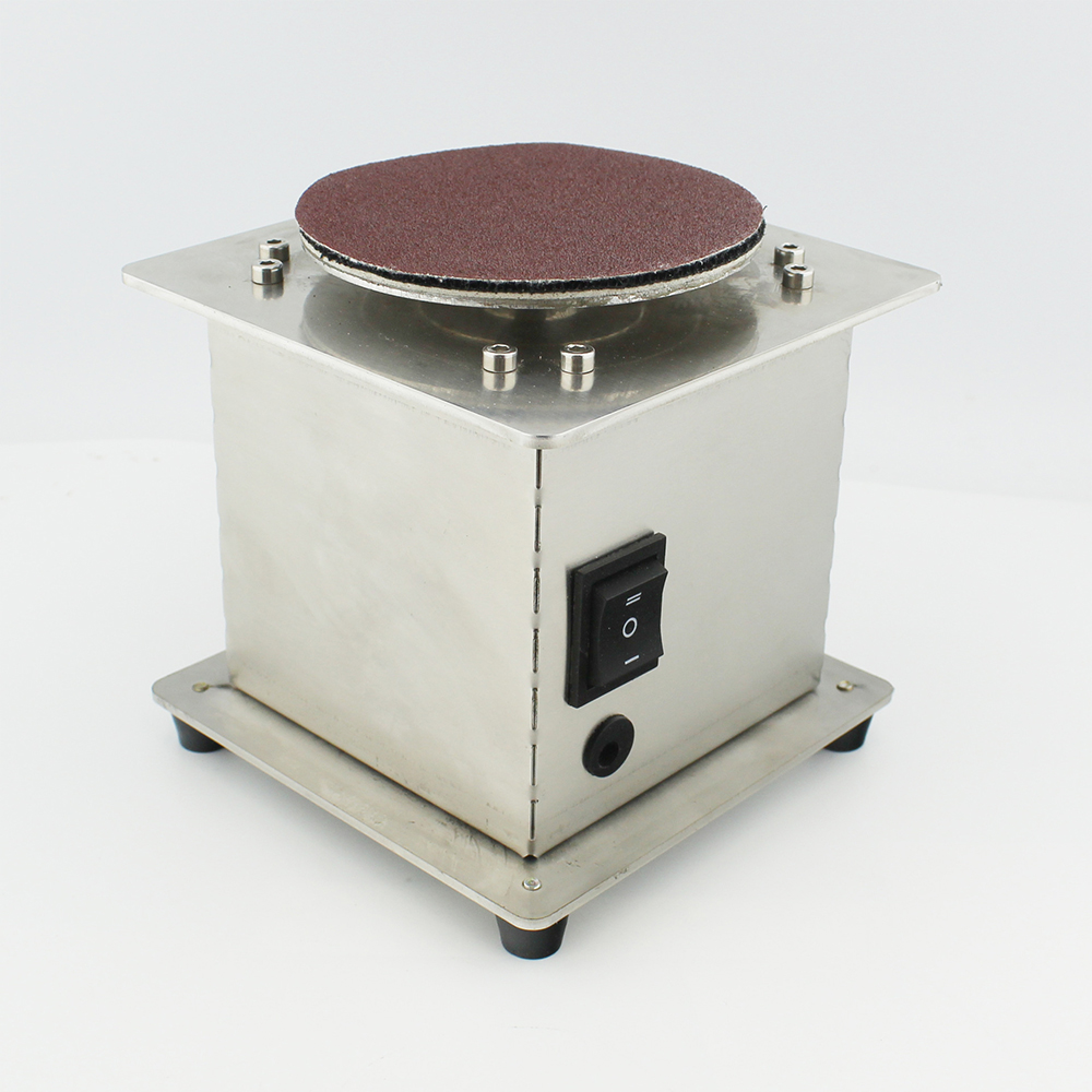 110V台磨機【新北現貨】小型電動砂紙粘盤打磨機 台式DIY 無極變速 多功能雕刻打孔拋光機 平面夾頭磨光機 | 蝦皮購物